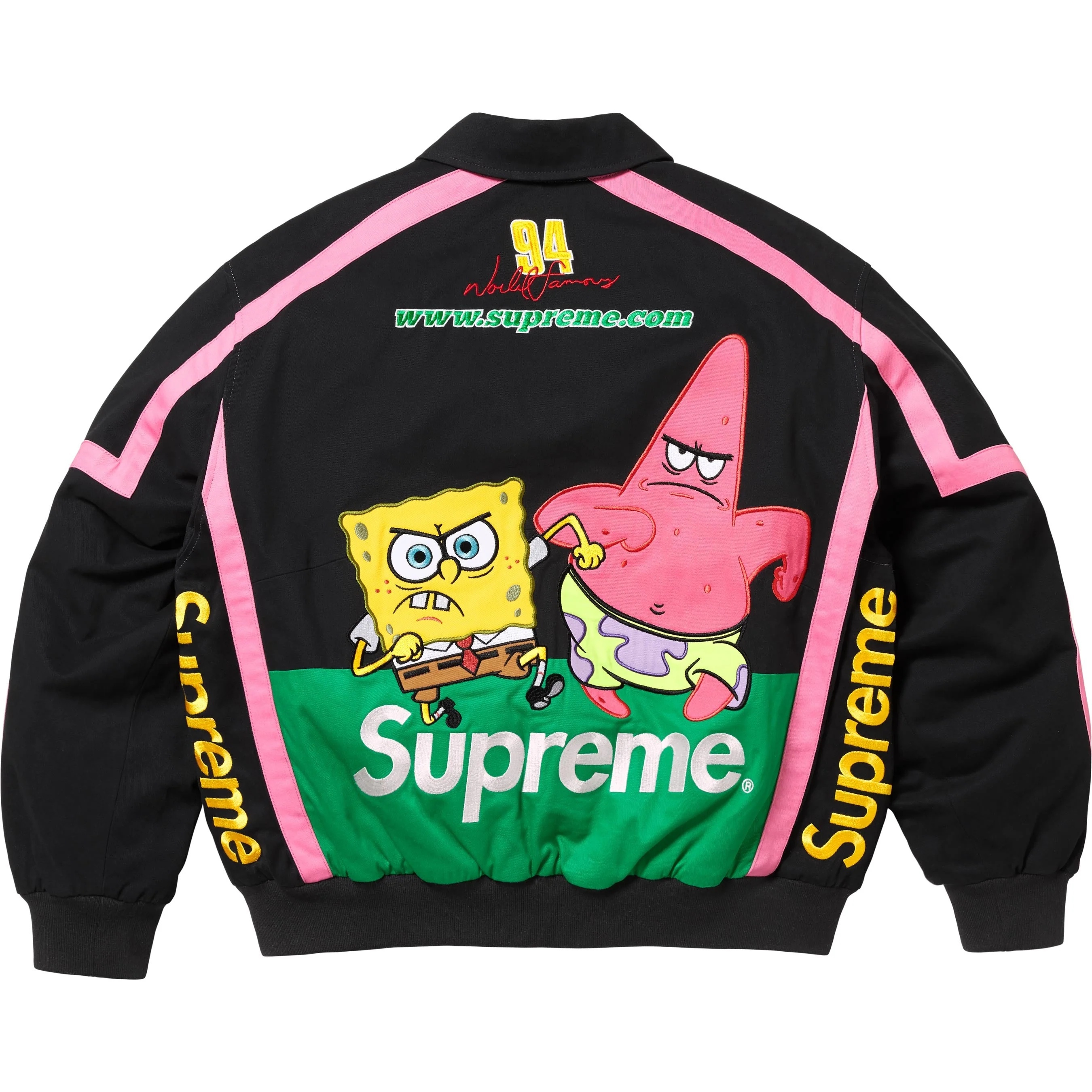 Supreme®/SpongeBob SquarePants Jeff Hamilton Racing Jacket view 7